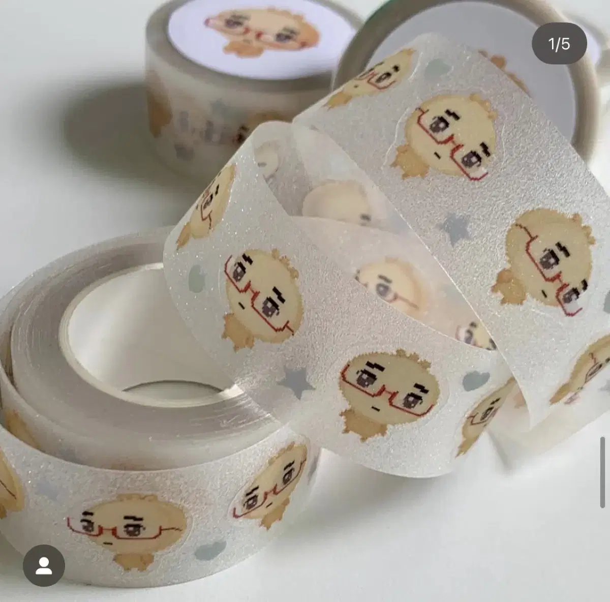 韓国 メガネ餃子 안경만두 ぬいぐるみキーホルダー 안경만두